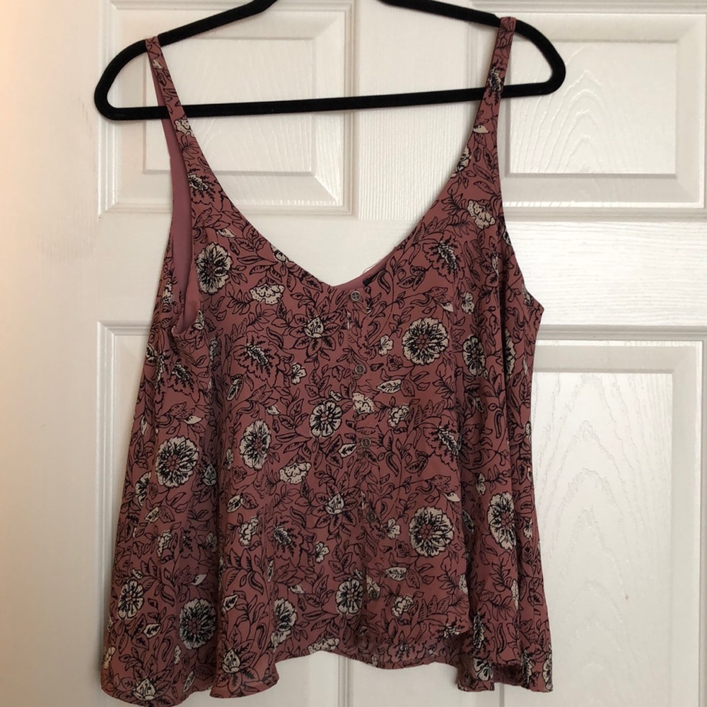 Forever 21 floral blouse, size large